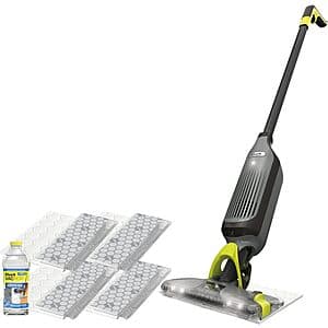 Shark VACMOP Pro Cordless Hard Floor Vacuum Mop w/ 4 Pads & 12-Oz Cleaning Solution $60 + Free Shipping
