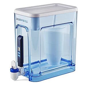 22-Cup ZeroWater Ready-Read 5-Stage Water Filter Dispenser + TDS Reader $20.95