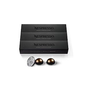 60-Count Nespresso VertuoLine Espresso Pods (various) $60 + Free S/H w/ Prime
