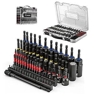80-Pc Saker Magnetic Impact Nut Driver Set (SAE & Metric Bits) $33.60 + Free S&H