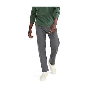 Dockers Men's Straight Fit 5-Pocket Stretch Pants (2 Colors) from $10.80