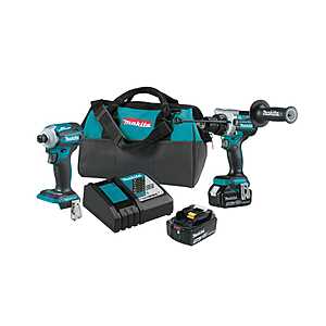 Select Stores: 2-Tool Makita 18V LXT Brushless Combo Kit w/ 2x 5.0 Ah Batteries $180 (In-Store Only)