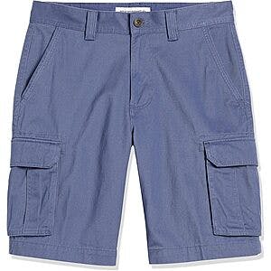 Amazon Essentials Men's Classic-Fit Cargo Shorts (Various Colors, Limited Sizes) $7.40 
