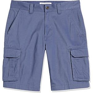 Amazon Essentials Men's Classic-Fit Cargo Shorts (Various Colors, Limited Sizes) $7.40