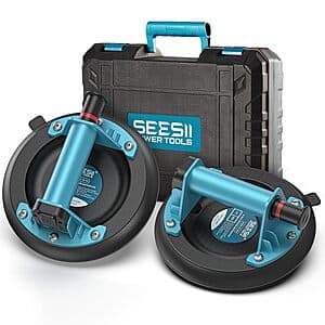 2-Pack 8" SEESII Vacuum Suction Cups Lifters $26 + Free Shipping