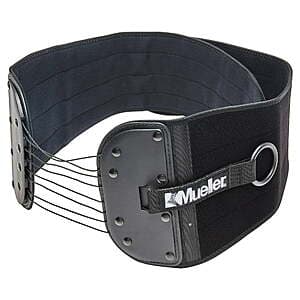 Mueller Adjustable Back & Abdominal Support Belt Brace (One Size) $5.55