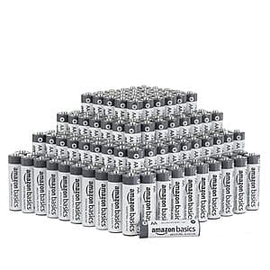 200-Pack Amazon Basics AA Alkaline Industrial Batteries (1.5V, 5-Yr Shelf Life) $19.60 w/ Subscribe & Save