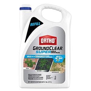 1-Gal Ortho GroundClear Super Weed & Grass Killer Refill $ + Free Shipping w/ Prime or on $35+
