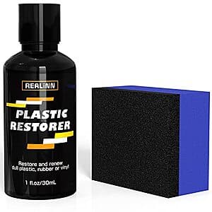 1-oz REALINN Ceramic Plastic & Trim Restorer for Cars $5