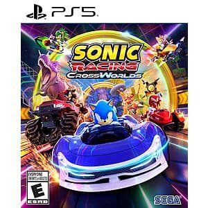 Sonic Racing: CrossWorlds: Amazon Exclusive Edition (PS5) $25.25