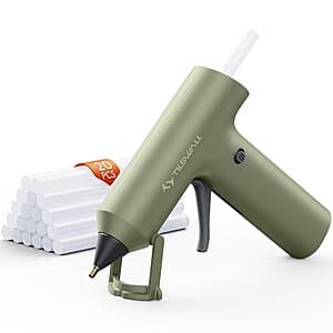 TILSWALL W106S Cordless Rechargeable Hot Glue Gun $13