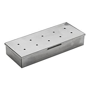 Char-Broil Stainless Steel Smoker Box (3.75" x 9.25") $3.50