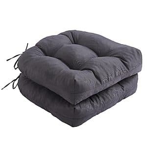 Prime Members: 2-Pk IPYNBAP Outdoor Tufted Patio Chair Cushions (various) from $16.80 & More + Free S&H