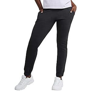 Hanes Women's EcoSmart Midweight Cotton-Blend Fleece Sweatpant Joggers from $6.75