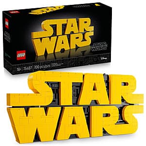Sam's Club Members: 700-Piece LEGO Brick-Built Star Wars Logo $34.80 + Free Shipping Plus Members $50+