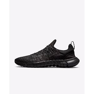 Nike Men's Free Run 5.0 Road Running Shoes (Black/Off Noir/Black) $48.75 + Free Shipping on $50+