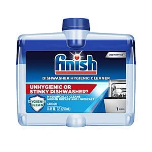 8.45-Oz Finish Dishwasher Hygienic Cleaner $1.75 w/ S&S + Free Shipping w/ Prime or on $35+