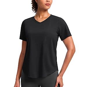 G Gradual Women's V-Neck UPF 50+ Moisture-Wicking Athletic Shirt (Various) $7
