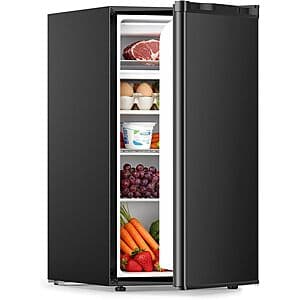 3.2-Cu.Ft COWSAR Mini Fridge w/ Freezer (Black) $121 + Free S&H
