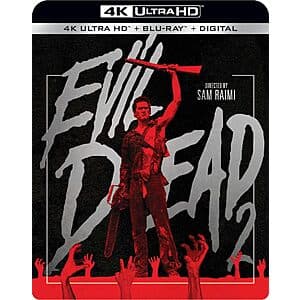 Evil Dead 2 (4K UHD Blu-ray) $14