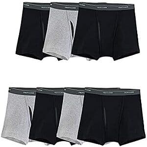 7-Pack Fruit of the Loom Men's Coolzone Boxer Briefs from $15.50 & More