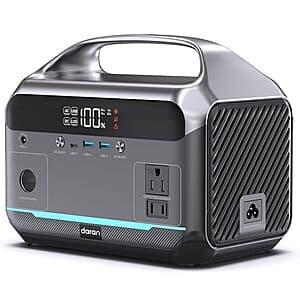 Prime Members: Daran NEOK2 288Wh 600W LiFePO4 Portable Power Station $132.30 + Free S&H