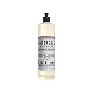 16oz. Mrs. Meyer's Clean Day Liquid Dish Soap (Lavender): 2 for $3.20 or 1 for $2 + Free S/H w/ Amazon Prime
