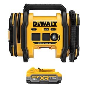 DeWALT 20V MAX Cordless Inflator + 3.5Ah POWERSTACK Battery $161 + Free S&H