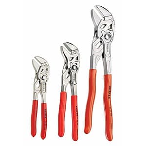 3-Piece KNIPEX Pliers Wrench Set (6", 7" & 10") $120 + Free Shipping w/ Prime