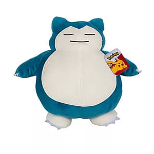 18" Pokémon Sleeping Plush Buddies (Pikachu, Snorlax, Squirtle & More) $21 each + Free Store Pickup