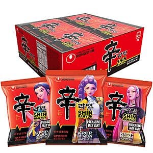 Select Locations: 16-Pack 4.23-Oz Nongshim Shin Noodle Soup (Gourmet Spicy) $10.60 w/ S&S
