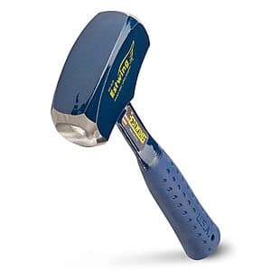 3-Lb ESTWING Drilling/Crack Sledge Hammer w/ Shock Reduction Grip $21.90