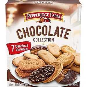 13-oz Pepperidge Farm Cookies (Chocolate Collection) $6 w/ S&S