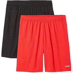 2-Pk Men's Amazon Essentials Athletic Basketball Training Shorts (various sizes) From $7.45 & More