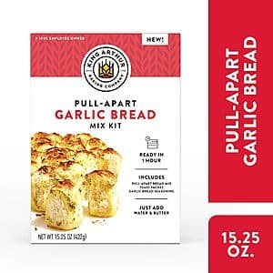 15.25oz. King Arthur Baking Company Pull-Apart Garlic Bread Mix Kit $3.70 w/ Subscribe & Save
