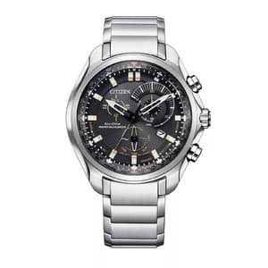 Refurb Citizen Eco-Drive Men's 43mm Chrono Stainless Steel Multi Dial Sapphire Watch $127.20 + Free Shipping