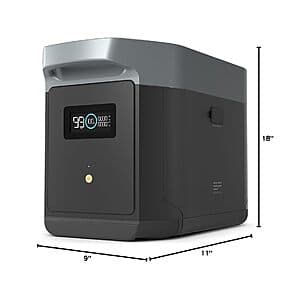 EF ECOFLOW DELTA 2 Max Power Station Extra Battery $759 + Free Shipping