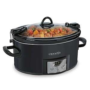 7-qt Crock-Pot Countdown Cook & Carry Slow Cooker $40 + Free Store Pickup