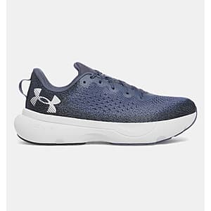 Under Armour Men's UA Infinite Running Shoes (Downpour Gray / Black / White) $40.50 + Free Shipping