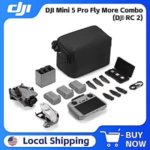 DJI Mini 5 Pro Fly More Combo (DJI RC 2) $840.50 or less + Free S&H