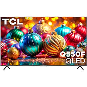 85" TCL Class 85Q550F Q5-Series 4K UHD HDR PRO+ QLED Smart Fire TV (2024) $600 + Free Shipping