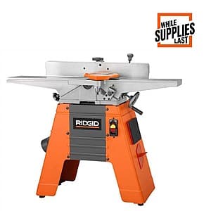 Ridgid 6-Amp Corded 6-1/8" Woodworking Jointer/Planer $548 + Free S&H