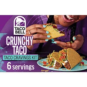 Taco Bell Crunchy Taco Dinner Kit (12-Count per Box) $2.55 w/ Subscribe & Save