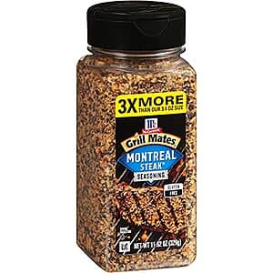 11.62-Oz McCormick Grill Mates Montreal Steak Seasoning $3.70 w/ Subscribe & Save