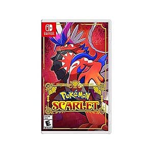 Pokemon Scarlet or Violet (Nintendo Switch Physical) Each $40 + Free Shipping w/ Prime