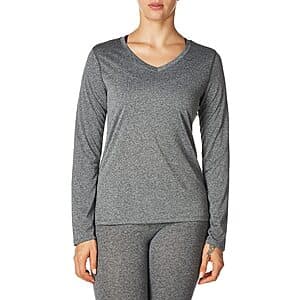 Hanes Women's Athletic Shirt (2 Colors, Various Sizes) from $4.20