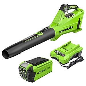 Greenworks 40V Cordless Leaf Blower w/ 2.5Ah Battery & Charger $53.55 + Free S&H on $100+