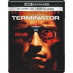 The Terminator (4K Ultra HD + Digital) $17