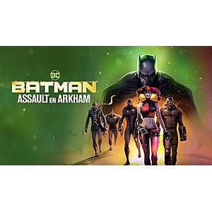 Batman: Assault on Arkham (2014) (4K UHD Digital Film) $2