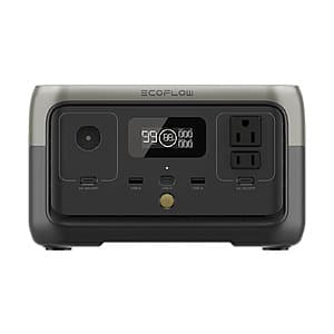 Very Good Refurb: EcoFlow RIVER 2 256Wh 300W LFP Portable Power Station Generator $99 + Free S&H
